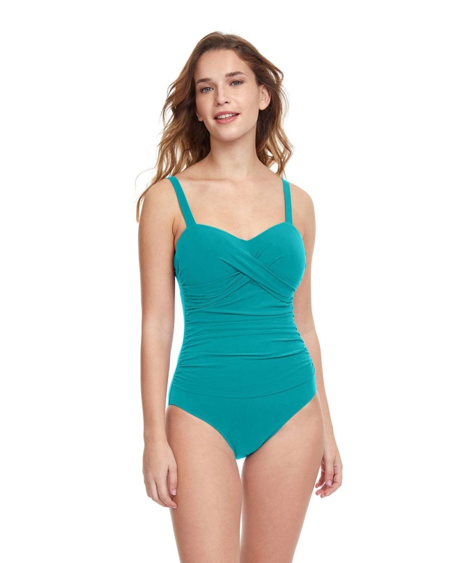 D-G Cup Profile by Gottex | Profile By Gottex Tutti Frutti D-Cup Underwire One Piece Swimsuit