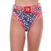 Bikinis Gottex Luma | Luma Shimmering Daisies High Waist Bikini Bottom