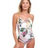 One Pieces Gottex | Round Neck One Piece Swimsuit Gottex Sardinia