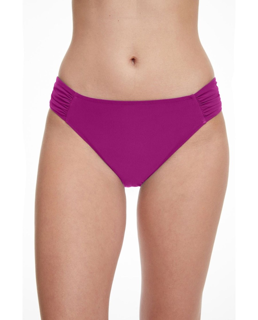 Bikinis Profile by Gottex | Profile By Gottex Tutti Frutti Side Tab Hipster Bikini Bottom Profile Tutti Frutti Warm Violet