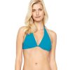 Bikinis Gottex | Gottex Au Naturel Underwire Halter Bikini Top Gottex Au Naturel Turquoise