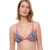 Bikinis Gottex Luma | Luma Shimmering Daisies Triangle Bikini Top