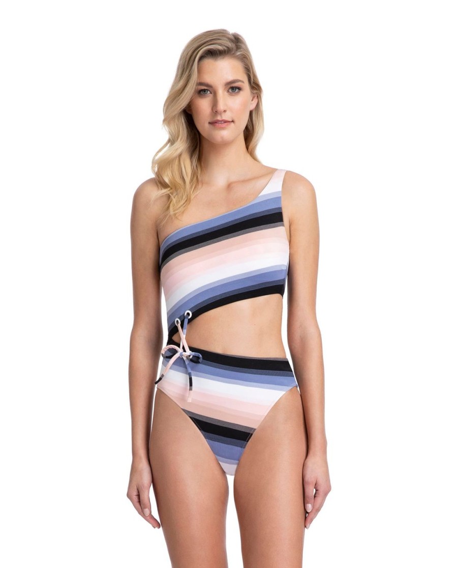 One Pieces Gottex | One Shoulder Cut Out Monokini One Piece Swimsuit Gottex Alba