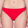 Bikinis Gottex | Gottex Vista Classic Mid Rise Hipster Bikini Bottom Gottex Vista Red