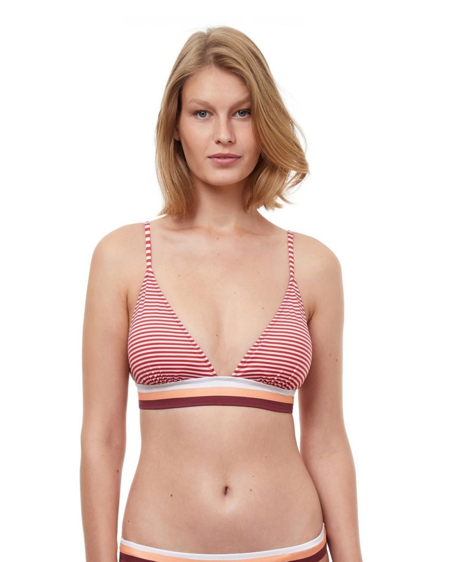 Bikinis Gottex Luma | Luma Stripes Of Light Triangle Bikini Top