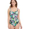 One Pieces Profile by Gottex | Profile By Gottex Beautiful Day Twist Front One Piece Swimsuit Profile Beautiful Day