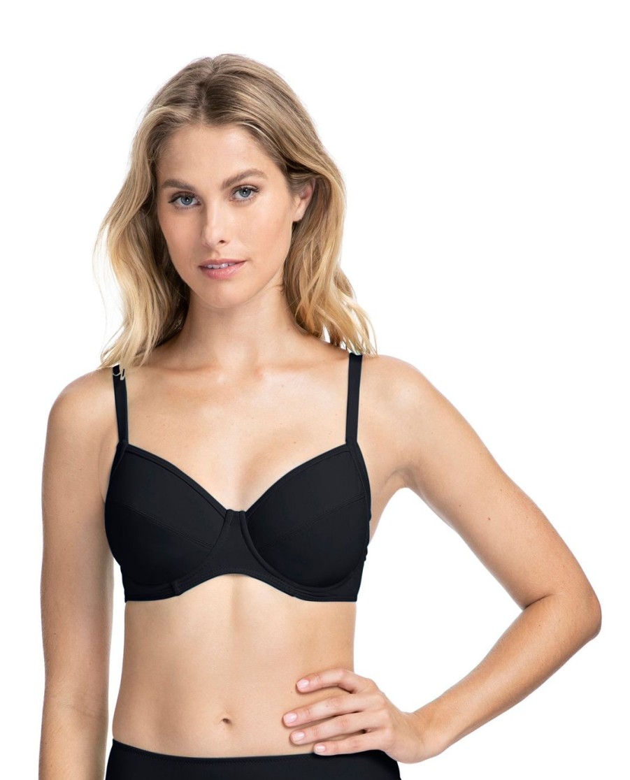 D-G Cup Profile by Gottex | Profile By Gottex Tutti Frutti D-Cup Tie Front Push Up Underwire Bikini Top