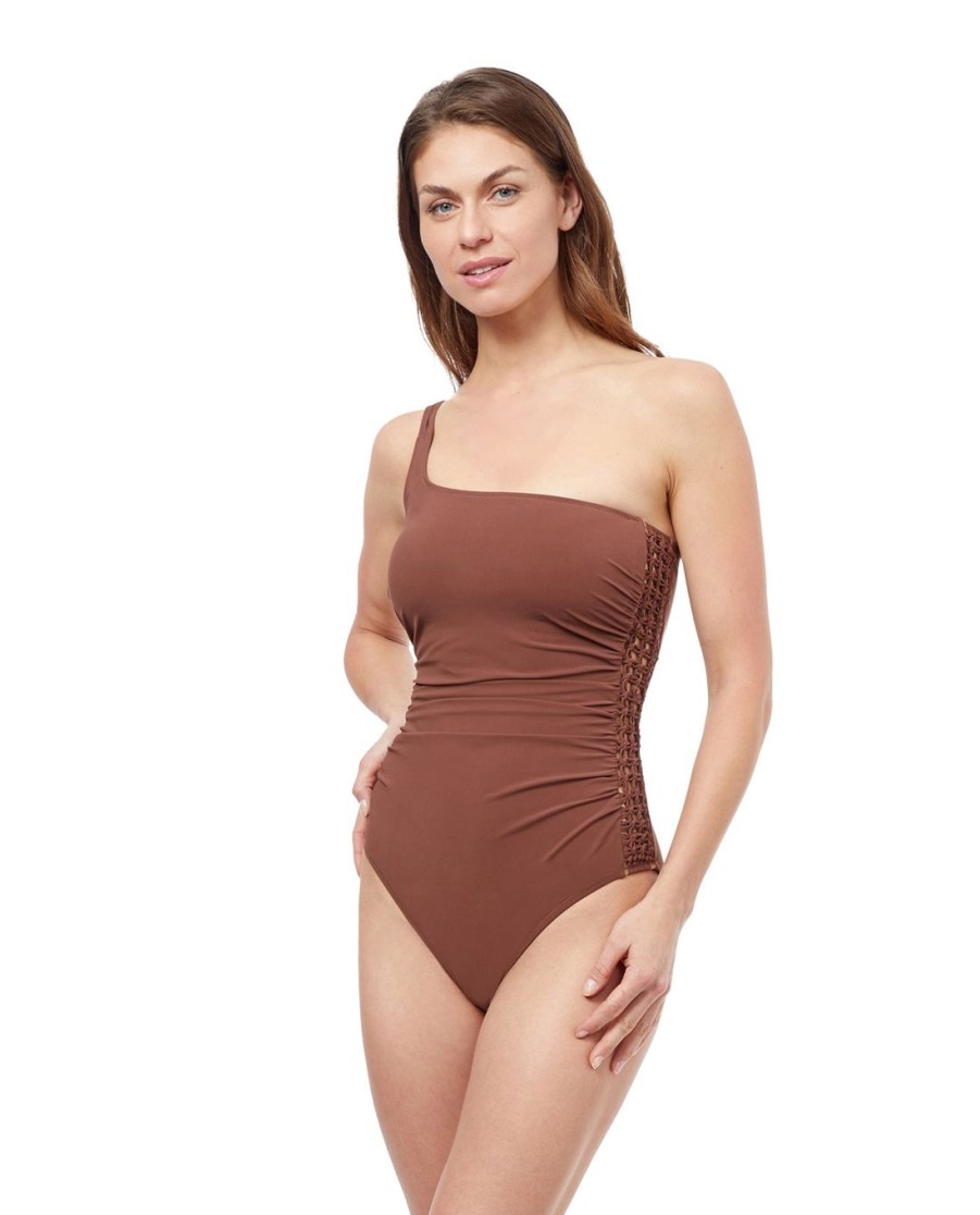 One Pieces Profile by Gottex | Profile By Gottex Iota One Shoulder One Piece Swimsuit