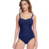 D-G Cup Profile by Gottex | Profile By Gottex Tutti Frutti F-Cup Scoop Neck Shirred Underwire One Piece Swimsuit