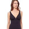 D-G Cup Profile by Gottex | Profile By Gottex Rendezvous D-Cup V-Neck Underwire Tankini Top Profile Rendezvous