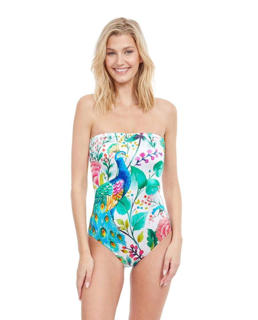 One Pieces Gottex | Bandeau Strapless One Piece Swimsuit Gottex Mayurika