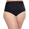 Plus Size Profile by Gottex | Profile By Gottex Tutti Frutti Plus Size Side Shirred High Waist Tankini Bottom