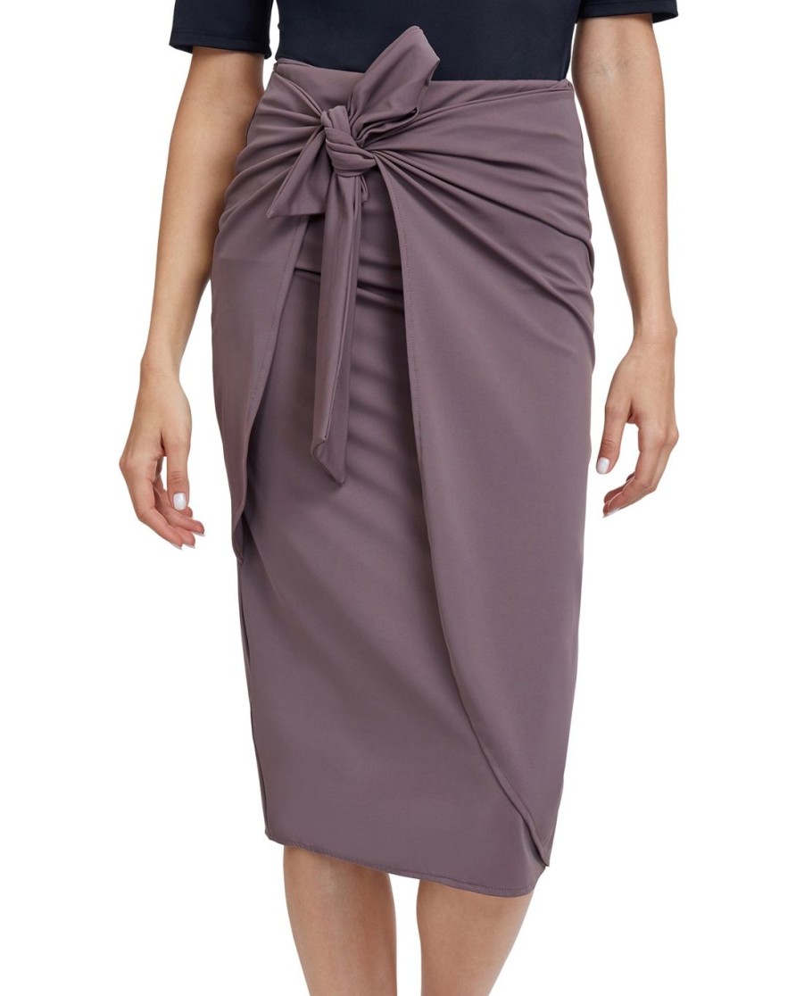 Cover Ups Gottex Modest | Gottex Modest Long Draped Wrap Skirt