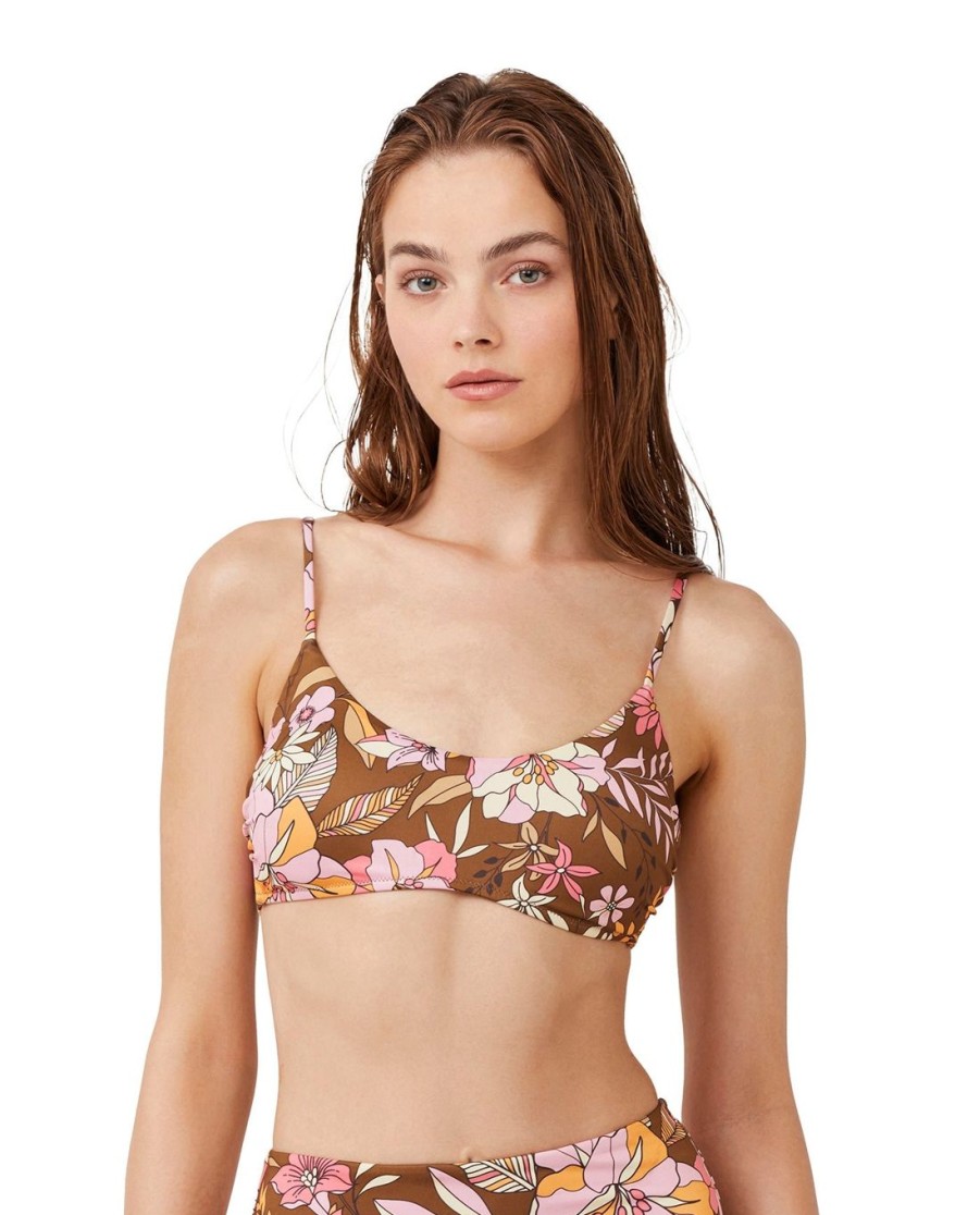 Bikinis Gottex Luma | Luma Resort Flower Bralette Bikini Top Luma Resort Floras