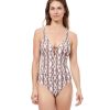 One Pieces Profile by Gottex | Profile By Gottex Iota Deep V-Neck One Piece Swimsuit