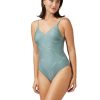 One Pieces Gottex Luma | Luma Harmony V-Neck One Piece Swimsuit