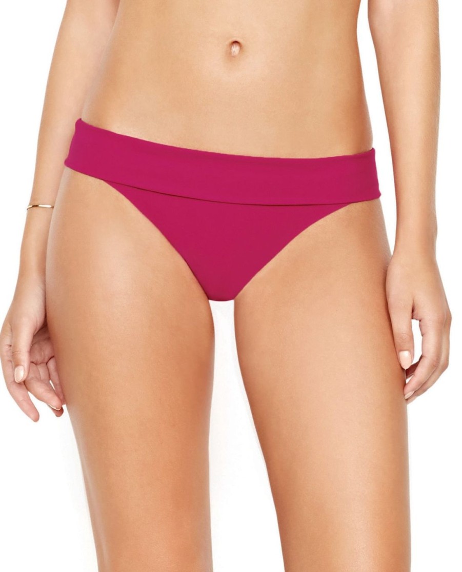 Bikinis Gottex | Gottex Au Naturel Folded Bikini Bottom Gottex Au Naturel Cherry