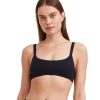 Bikinis Gottex Au Naturel | Au Naturel Elle Bikini Top Au Naturel Black