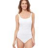 One Pieces Profile by Gottex | Profile By Gottex Notre Dame Round Neck One Piece Swimsuit