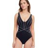 One Pieces Profile by Gottex | Profile By Gottex Line Up V-Neck One Piece Swimsuit