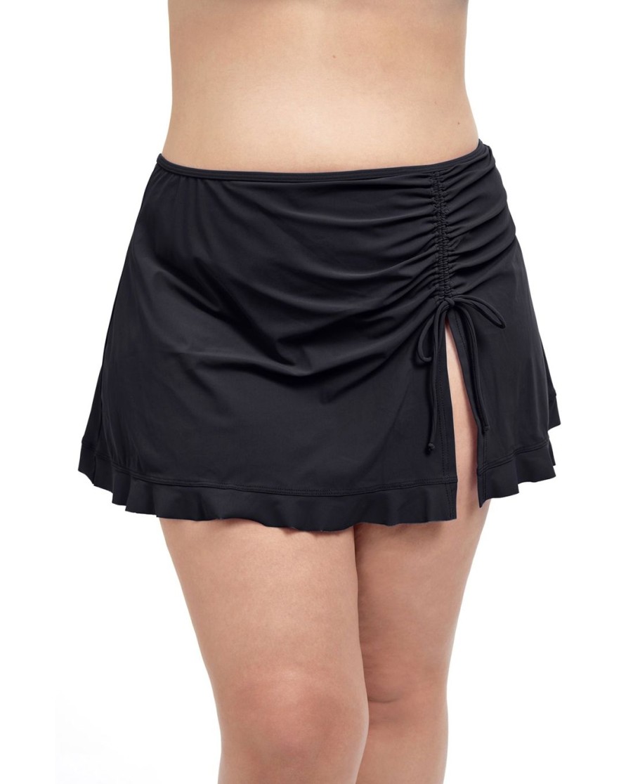 Plus Size Profile by Gottex | Profile By Gottex Tutti Frutti Plus Size Side Slit Cinch Swim Skirt