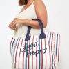 Accessories Gottex Accessories | Gottex Saint Tropez Cotton Bag Gottex Red White And Blue