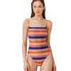 One Pieces Gottex Luma | Square Neck High Leg One Piece Swimsuit Luma Vacay Shine