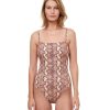 One Pieces Gottex Luma | Underwire One Piece Swimsuit Luma Glimmering Nature