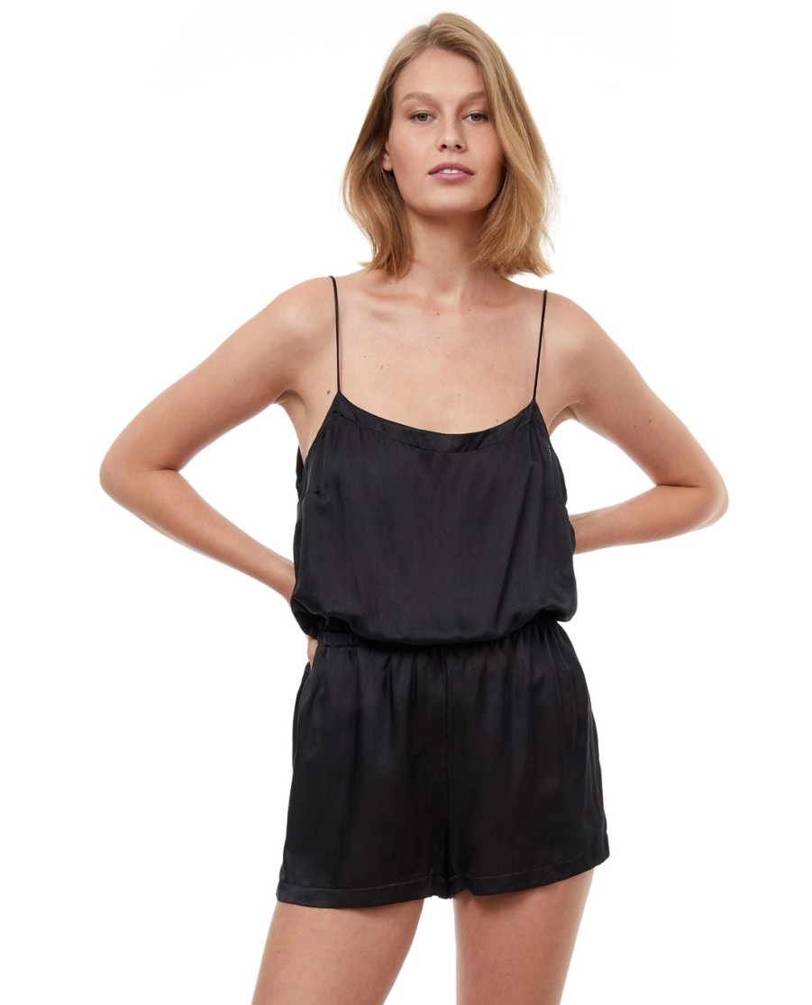 Cover Ups Gottex Luma | Luma Retro Glow Short Thin Strap Romper Cover Up