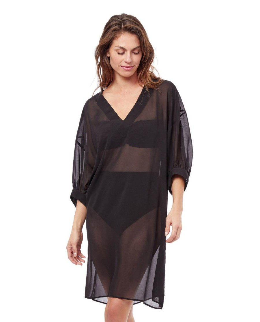 Cover Ups Profile by Gottex | Profile By Gottex Rendezvous V-Neck Dress Cover Up Profile Rendezvous