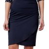 Cover Ups Gottex Modest | Gottex Modest Surplice Tie-Up Skirt Gottex Modest Black