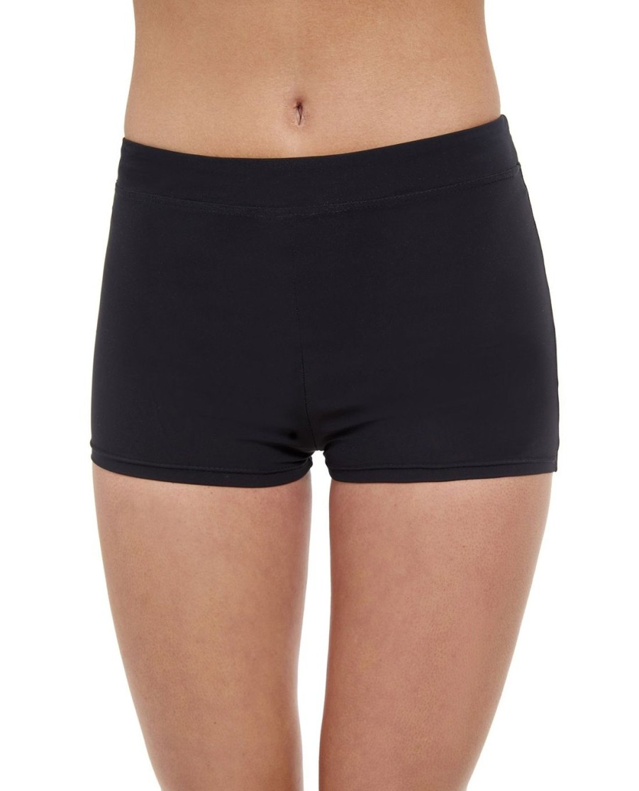 Bikinis Free Sport | Free Sport Basics Basic Boyshort Tankini Bottom Free Sport Basics Black