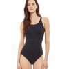 One Pieces Gottex | Gottex African Escape Mastectomy High Neck One Piece Swimsuit