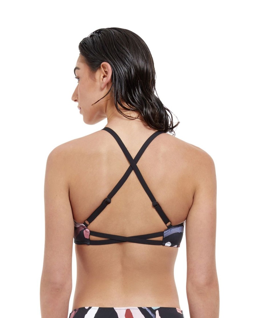 Bikinis Free Sport | High Neck V-Back Bikini Top Free Sport Rocky