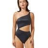 One Pieces Gottex Luma | Luma Ivy One Shoulder Cut Out Monokini One Piece Swimsuit