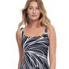 Tankinis Gottex | Round Neck Tankini Top Gottex Buona Sera