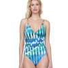 One Pieces Gottex | Lingerie Surplice Underwire One Piece Swimsuit Gottex Highline