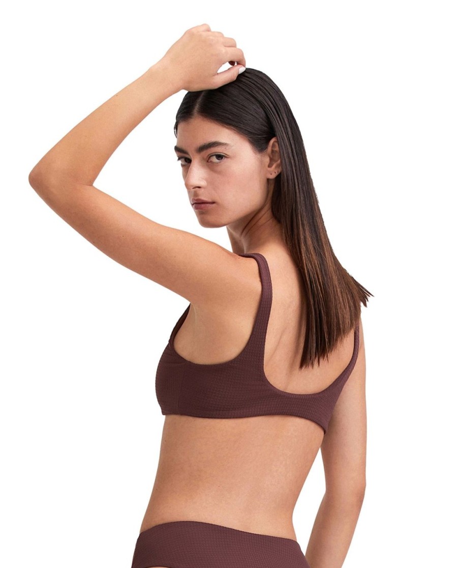 Bikinis Gottex Au Naturel | Au Naturel Kaia Textured Bikini Top