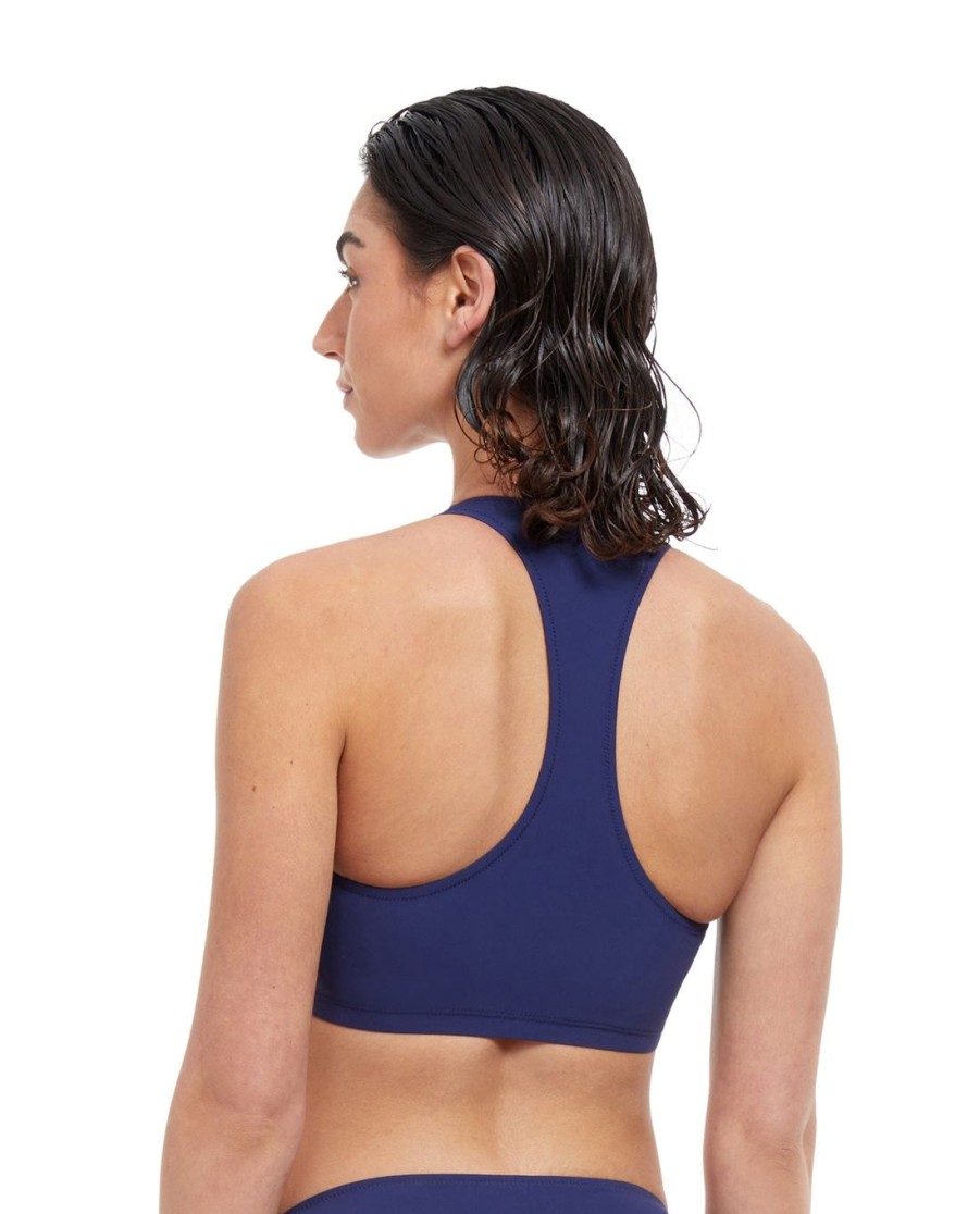 Bikinis Free Sport | High Neck V-Back Bikini Top Free Sport Olympic Dream