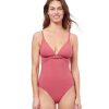 One Pieces Profile by Gottex | Profile By Gottex Unchain My Heart V-Neck One Piece Swimsuit