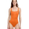 One Pieces Gottex | Gottex Liv Full Coverage Square Neck One Piece Swimsuit