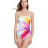 One Pieces Gottex | Bandeau Strapless One Piece Swimsuit Gottex Summer In Capri