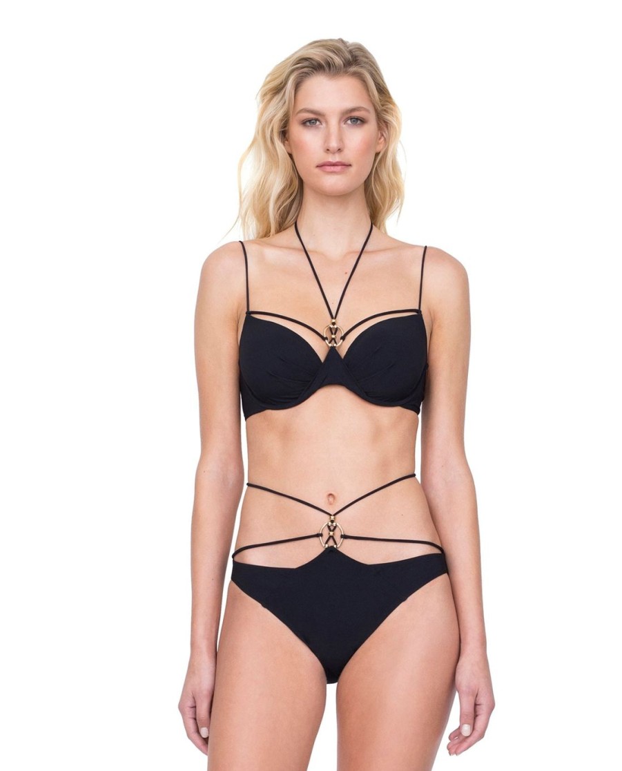 Bikinis Gottex | Strappy Underwire Bikini Top And Bikini Bottom Set Gottex Desire