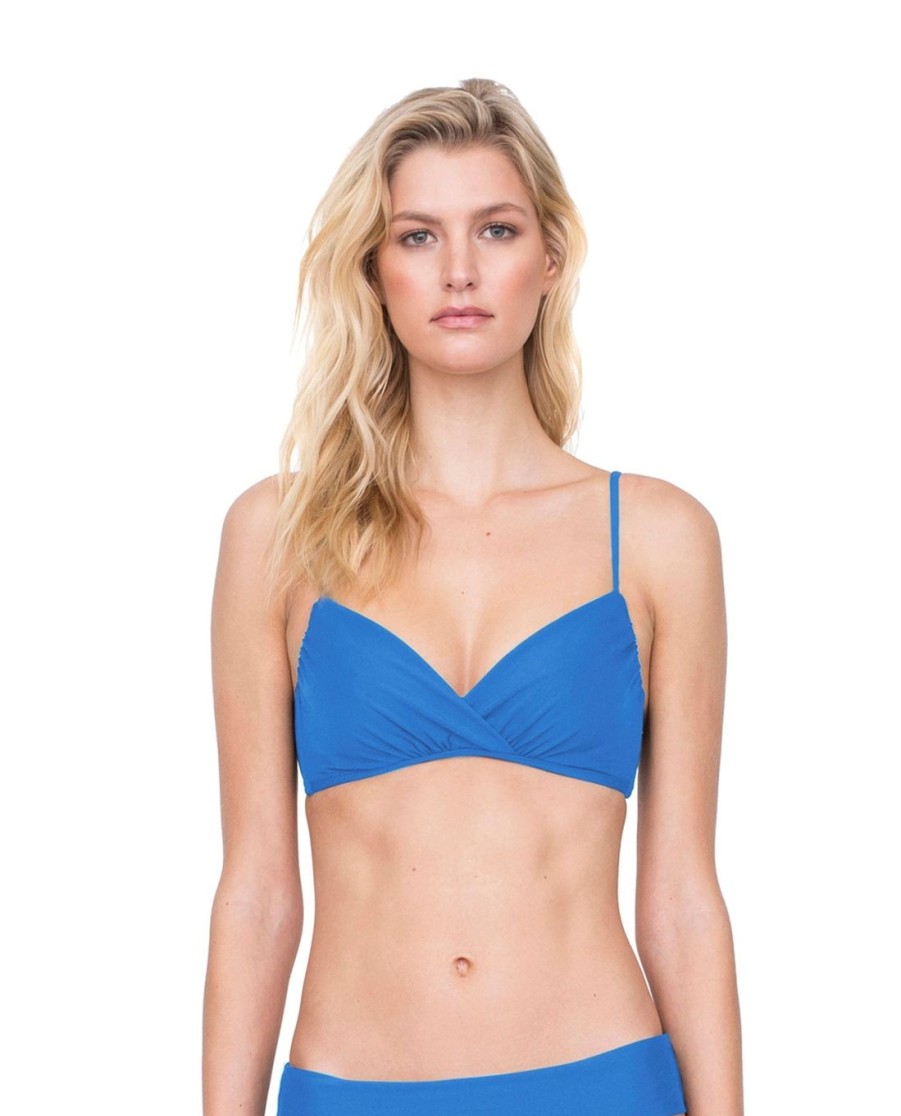 Bikinis Gottex | Gottex Au Naturel Surplice Underwire Bikini Top