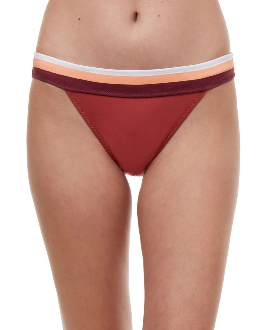 Bikinis Gottex Luma | Luma Stripes Of Light High Leg Sexy Bikini Bottom