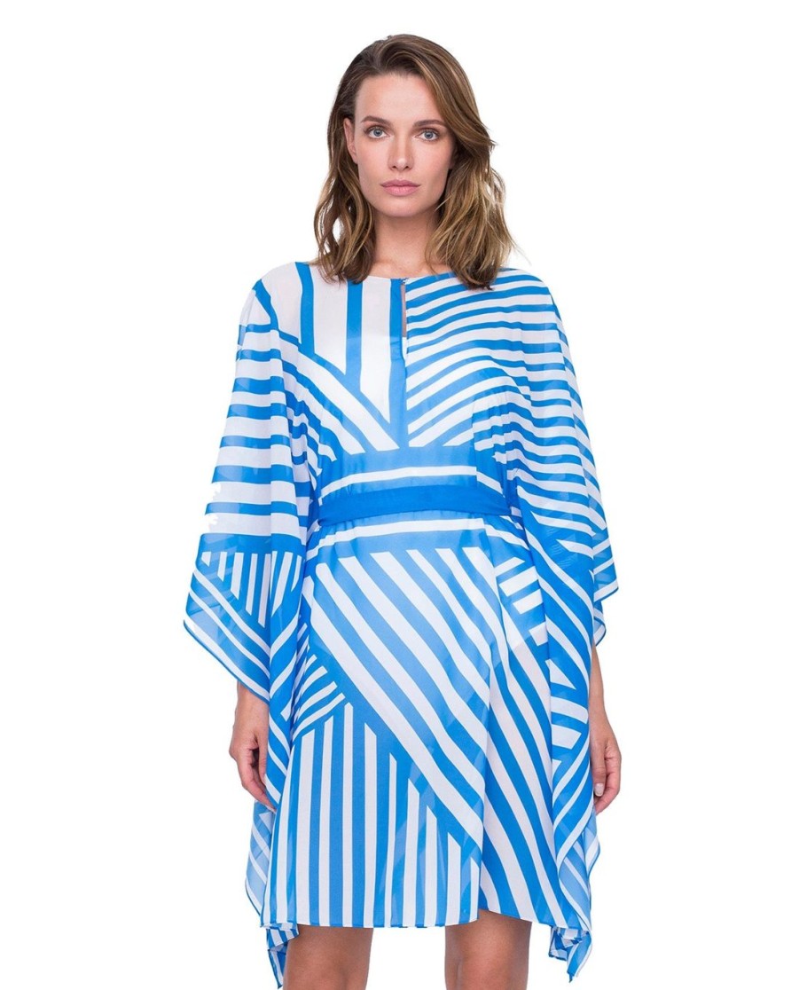 Cover Ups Gottex | Gottex Sinatra Short Cover Up Caftan