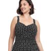 Plus Size Profile by Gottex | Profile By Gottex Supreme Plus Size Shirred Underwire Tankini Top