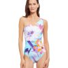 One Pieces Gottex | One Shoulder One Piece Swimsuit Gottex La Vie Est Belle