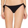 Bikinis Gottex | Gottex Au Naturel Side Tie Bikini Bottom Gottex Au Naturel Black