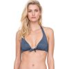 Bikinis Gottex | Tie Front Halter Underwire Bikini Top Gottex Serenade